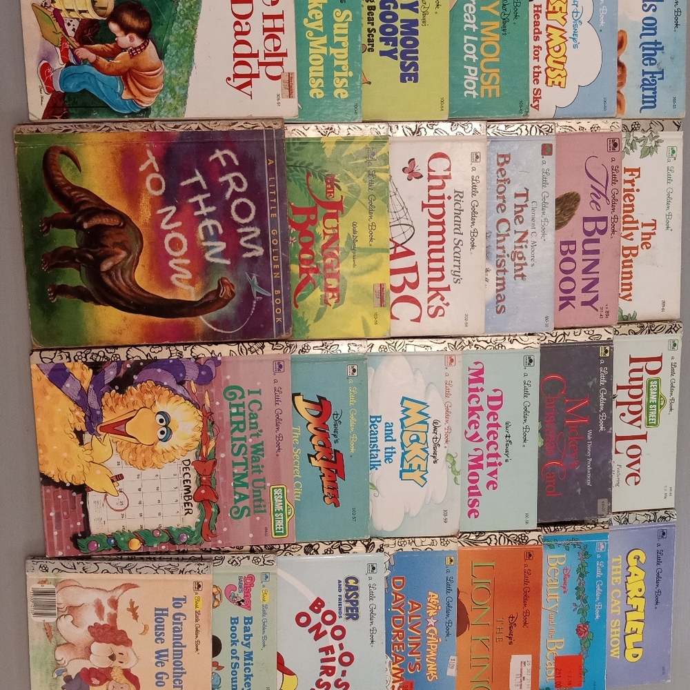 Little golden book lot